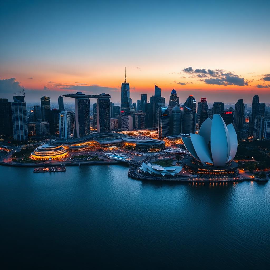 Singapore skyline
